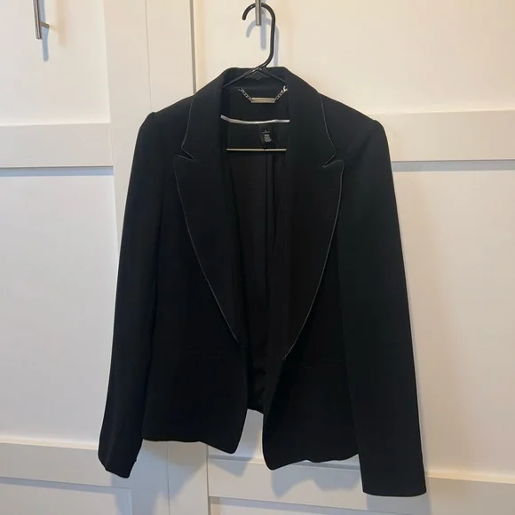 White House Black Market Classic Black Blazer - Picture 2 of 5